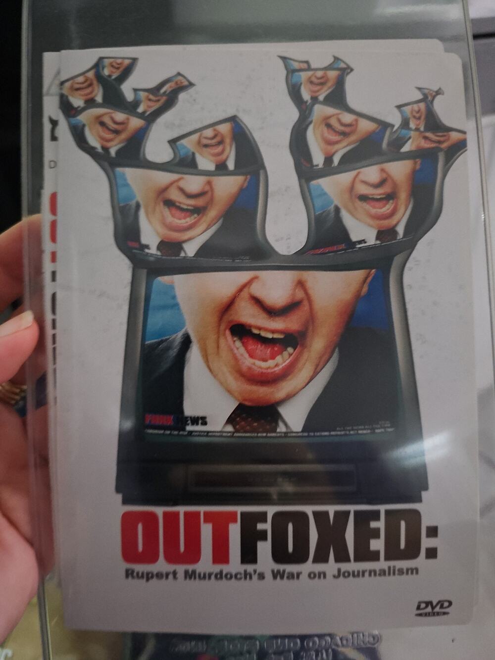 Outfoxed DVD 2004 Rupert Murdochs War on Journalism Fox News Documentary DVD